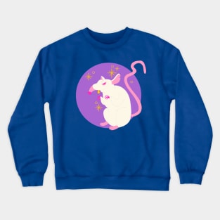 Hand Drawn Evil Rat Crewneck Sweatshirt